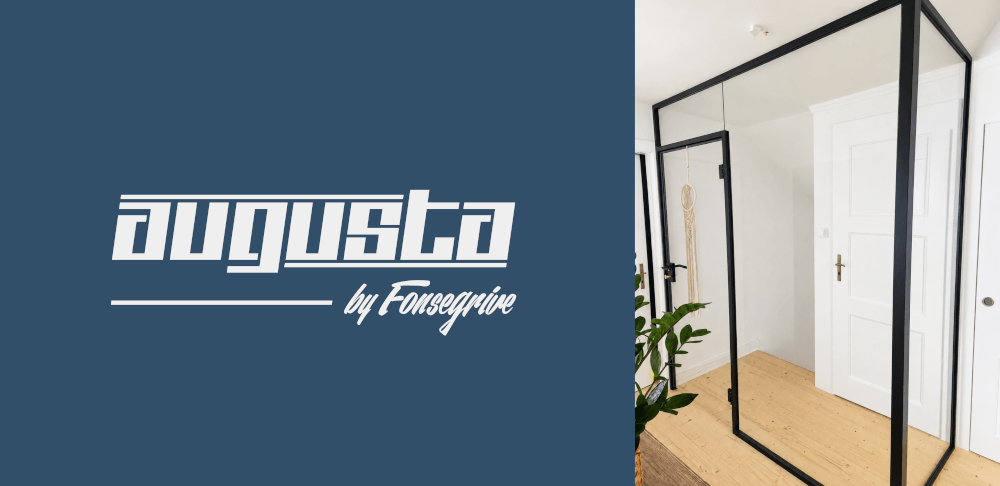 Augusta taken to the next level - the latest generation of our tried-and-tested glass partition system