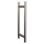 Stossgriffe rund aus Inox  33.7 mm