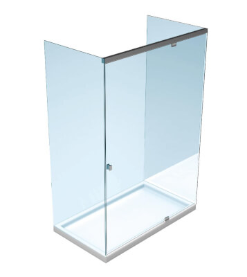 Hydraulic shower door systems Slash