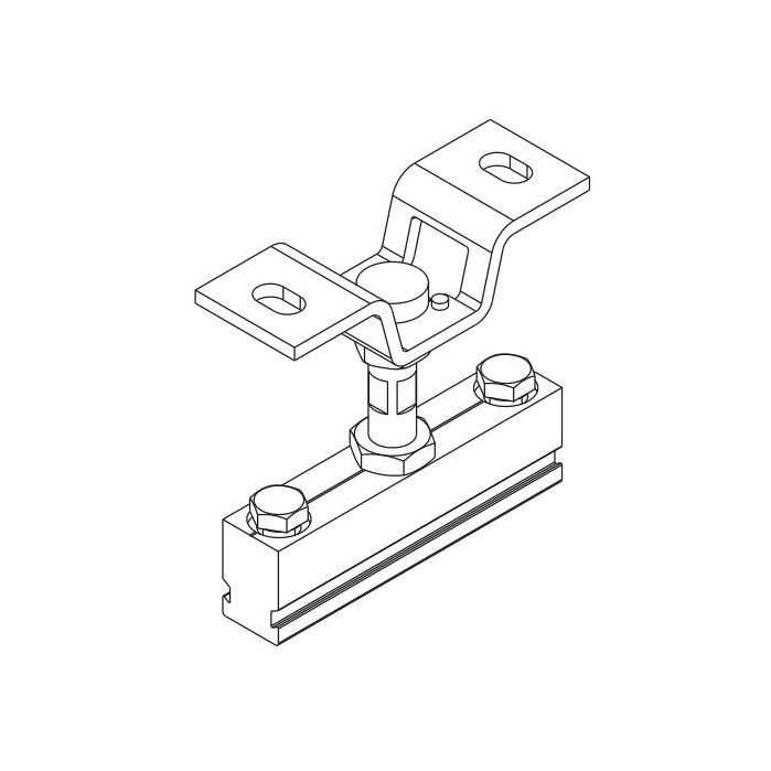 Hawa trier complet pour glace fixe, avec vis de suspension M12