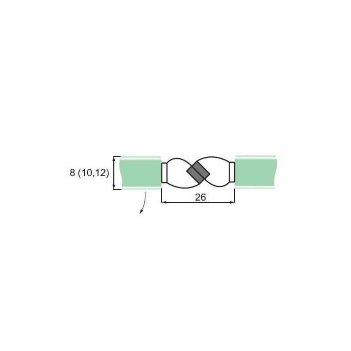 Magnetdichtungsprofile 180 Anschlag / 2 x 135