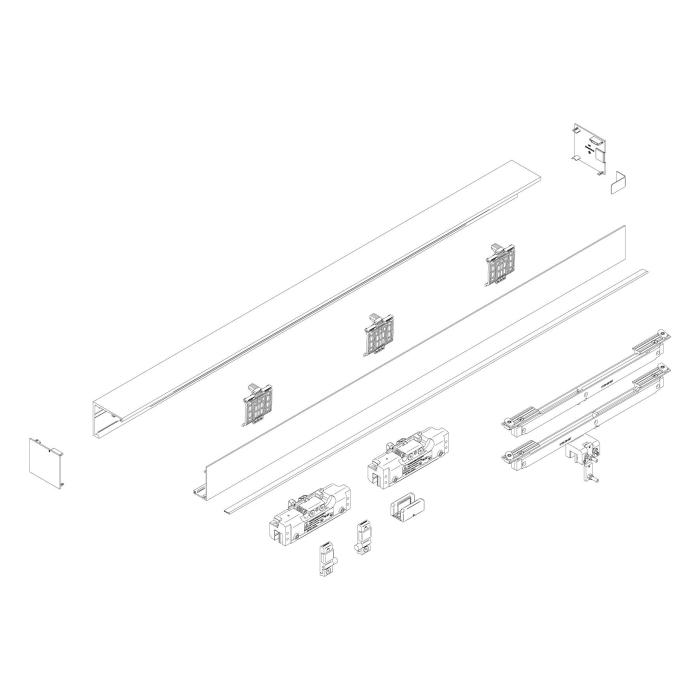 MUTO Comfort XL 80 Schiebetrset, Flgeltrbreite 900 mm