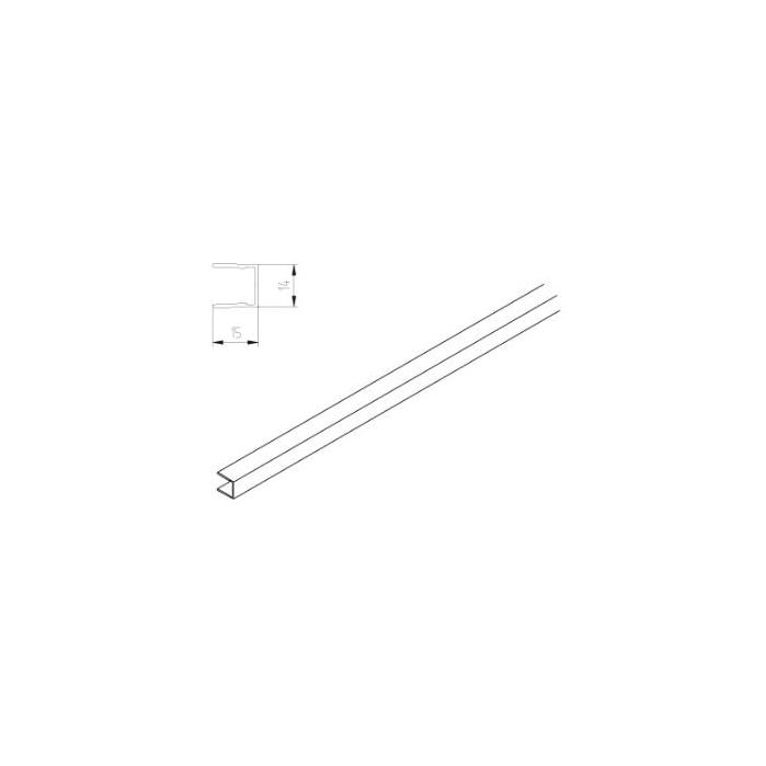 Leading edge frame profile, for 8042.3001 + 8057.3084