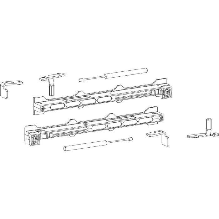 2 x Soft-Stop fr 1 Schiebetr Fluido+ 110