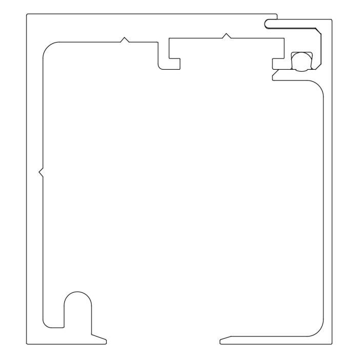 Set de rail de roulement Fluido+ 70 et 110