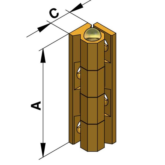 Hinge universel 6 Allen